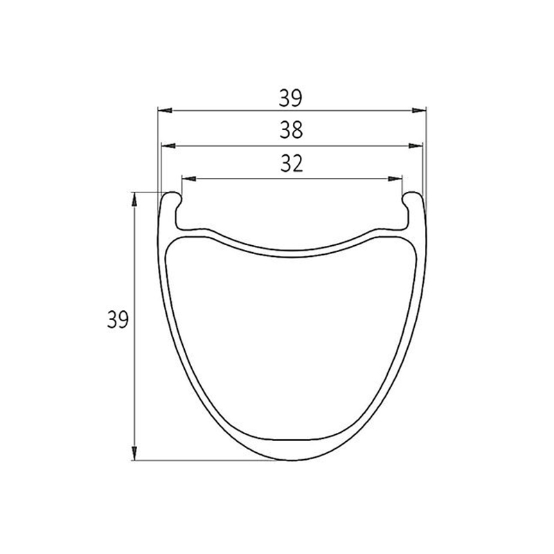 Koła No Limited PRO RACE 39 SLP Gravel disc Koła No Limited PRO RACE 39 SLP Gravel disc