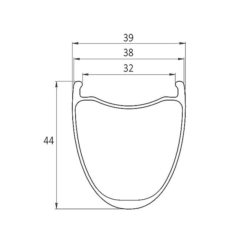 Koła No Limited PRO RACE 44 SLP Gravel disc Koła No Limited PRO RACE 44 SLP Gravel disc